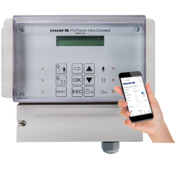 PinTherm Infra Connect digitale ruimtethermostaat