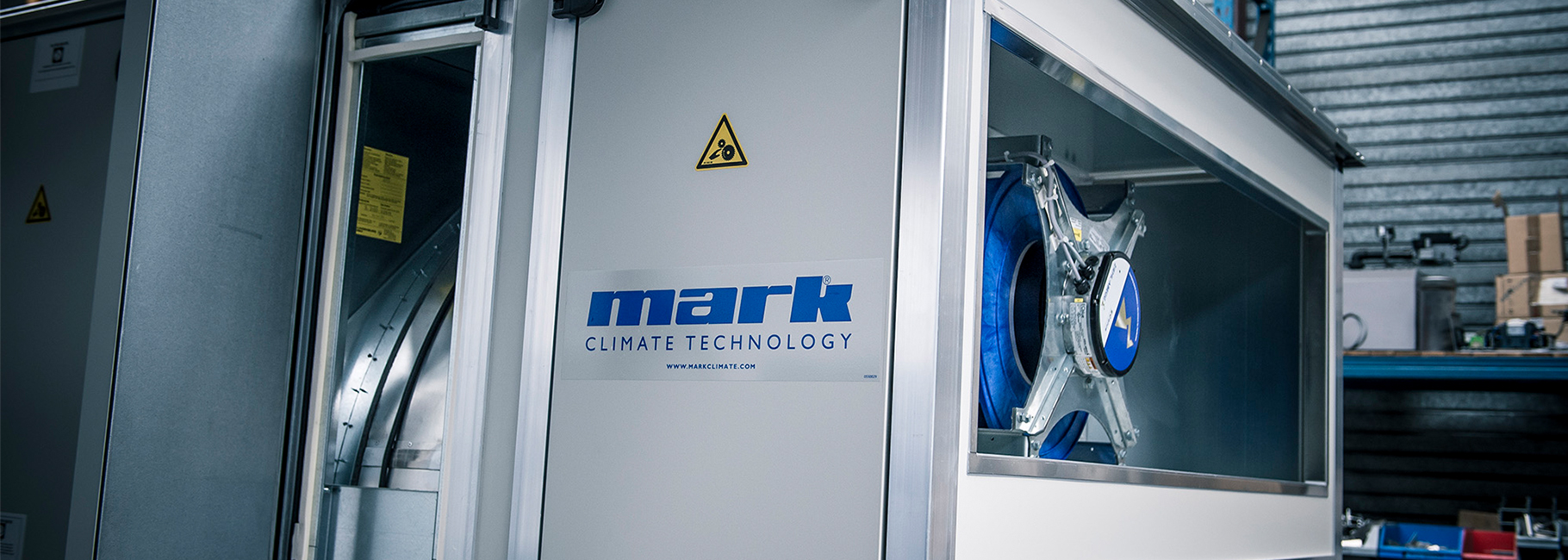 Een close-up van een Mark Airstream WTW unit